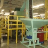 Catwalk & Elevator with riser & hopper additions installed at the customer's facility.